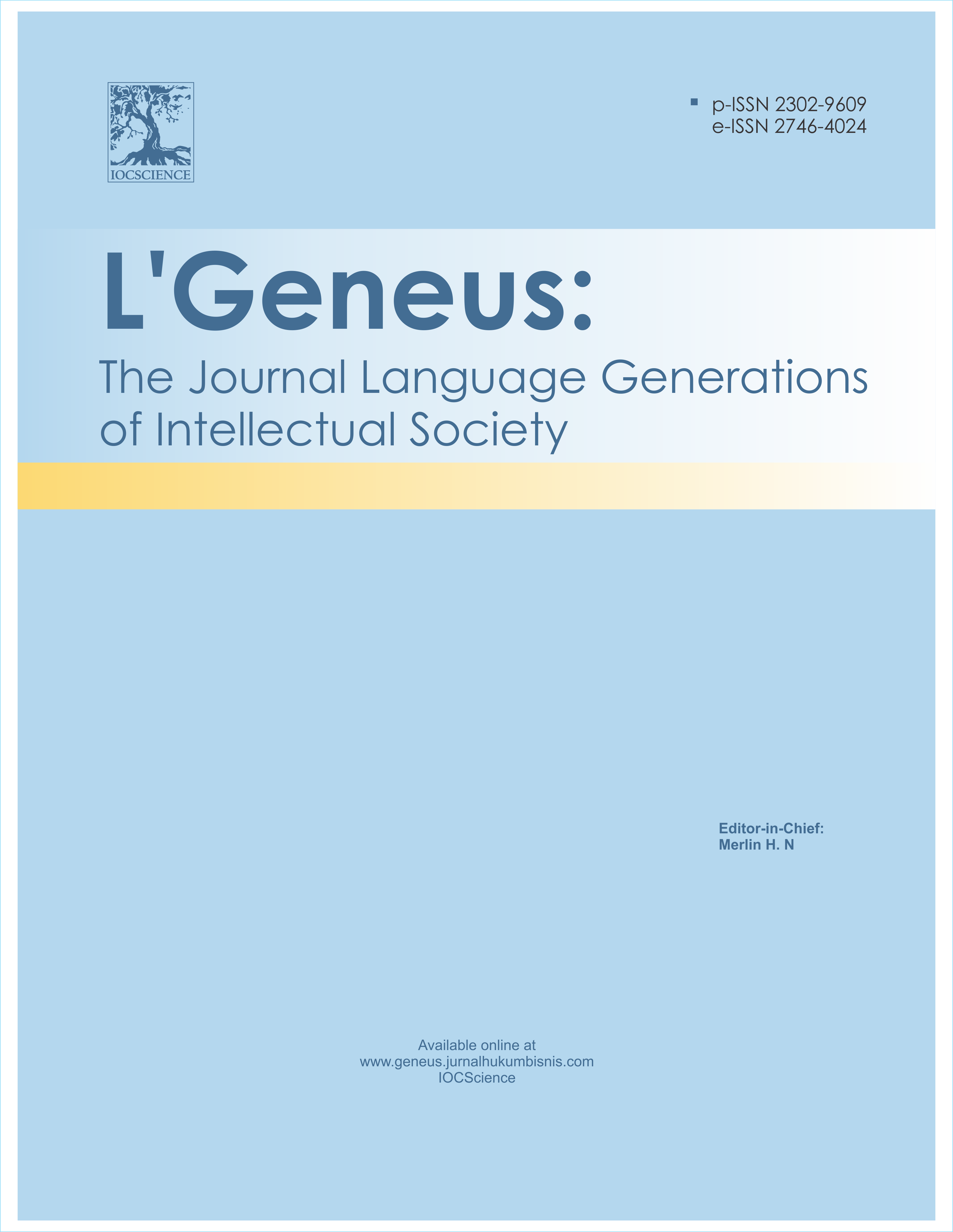					View Vol. 15 No. 1 (2026): April: linguistics, literature, education and Learning
				